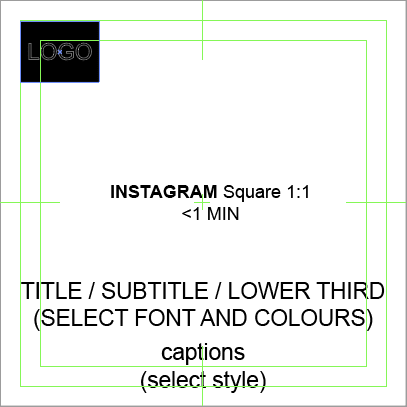 Instagram Square 1:1 Template