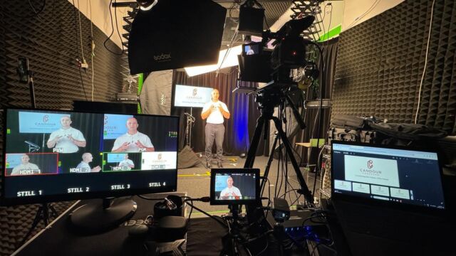 We work with high level executive coaches to redo their self-filmed YouTube videos with high production value and broadcast quality content.